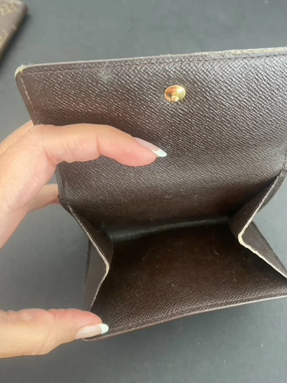 Louis Vuitton Damier E Elise Wallet